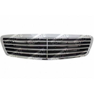 Решетка радиатора Хром TYG для Mercedes E (W212) 2009-2013 - фото